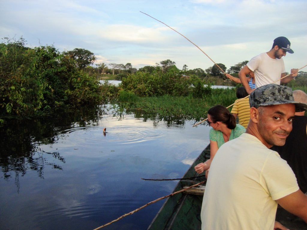 Pesca de piranha - Reserva do Juma