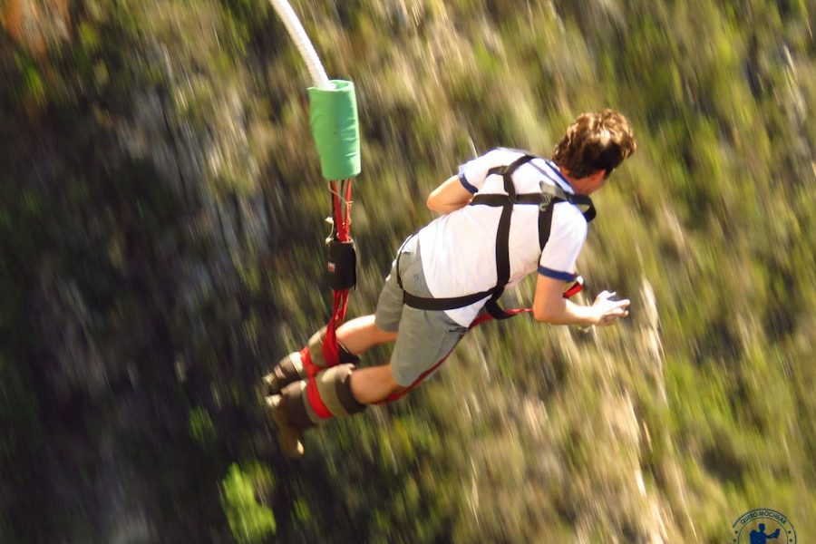 5.1 Bungy Jump África do Sul Quero Mochilar