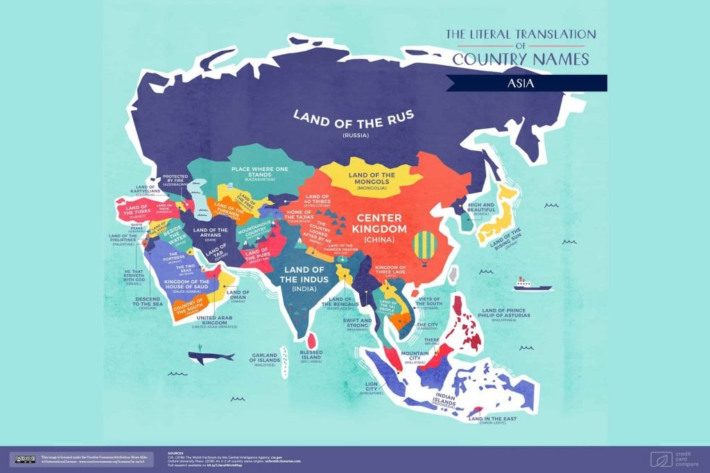 04 Literal Translation Of Country Names Asia.or .original