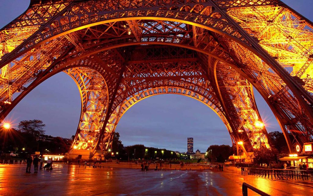 eiffel tower paris france night lights 59604 2560x1600