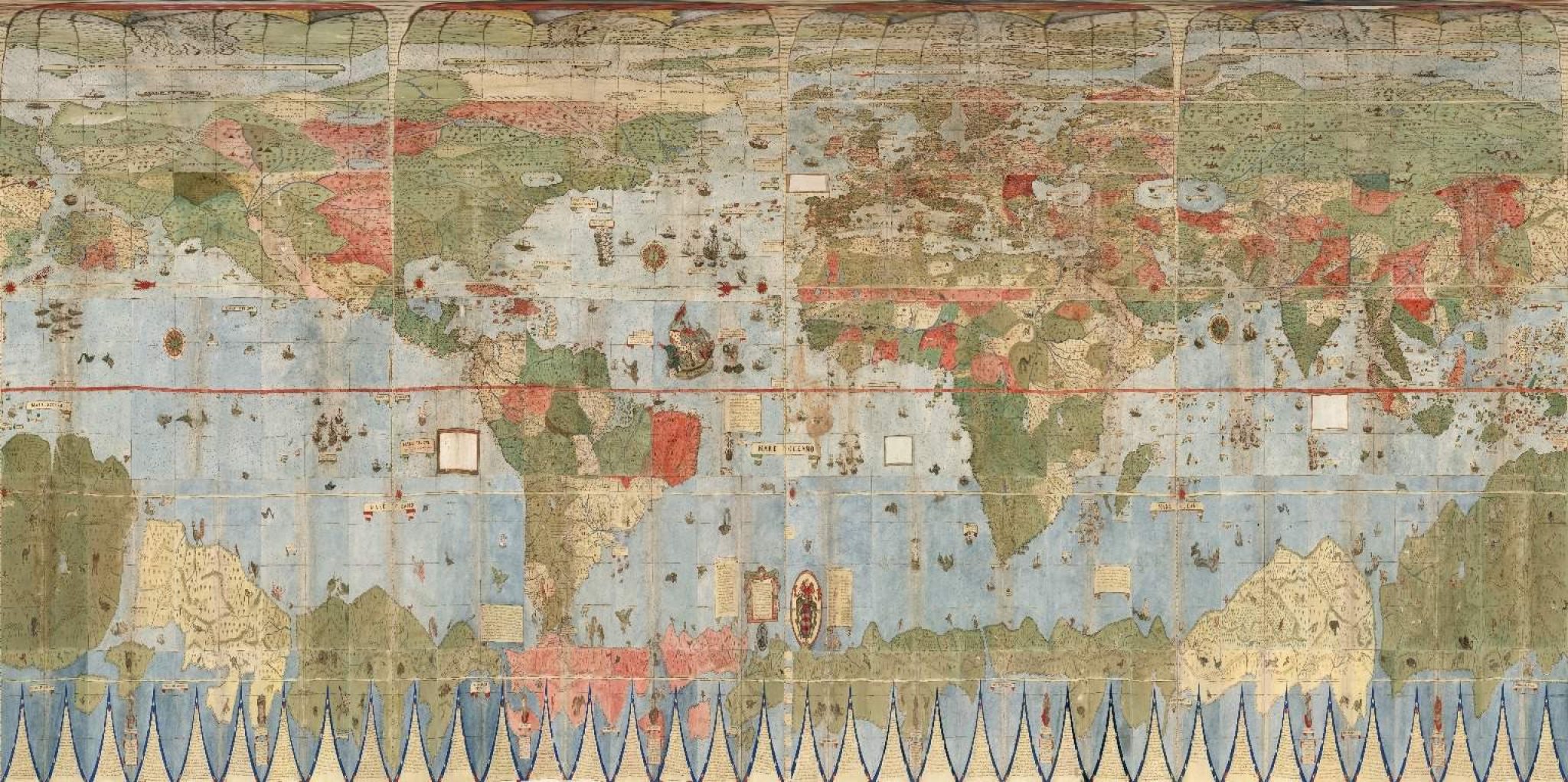 Map am. Атлас мира Урбано Монте. Карта мира Урбано Монте (1587). Карта 1587 года Урбано Монте. Карта-планисфера Урбано Монте.