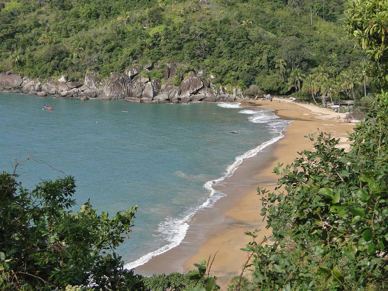 32 praias paradisíacas do Litoral Norte de SP 9 Praias do Litoral Norte de SP: Praia do Jabaquara em Ilhabela