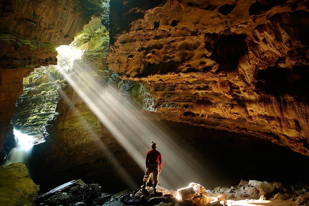 Caverna no Parque Estadual Intervales | Foto: Caio Vilela/CC
