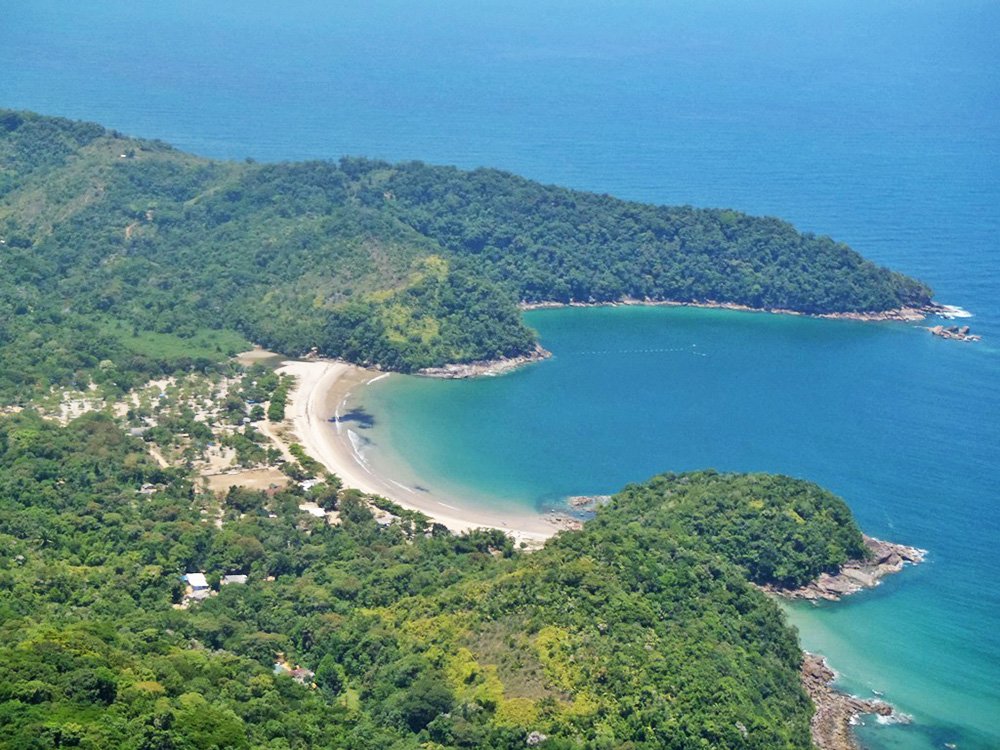 Praia do Camburi/Foto: Divulgação/Parque Estadual da Serra do Mar.