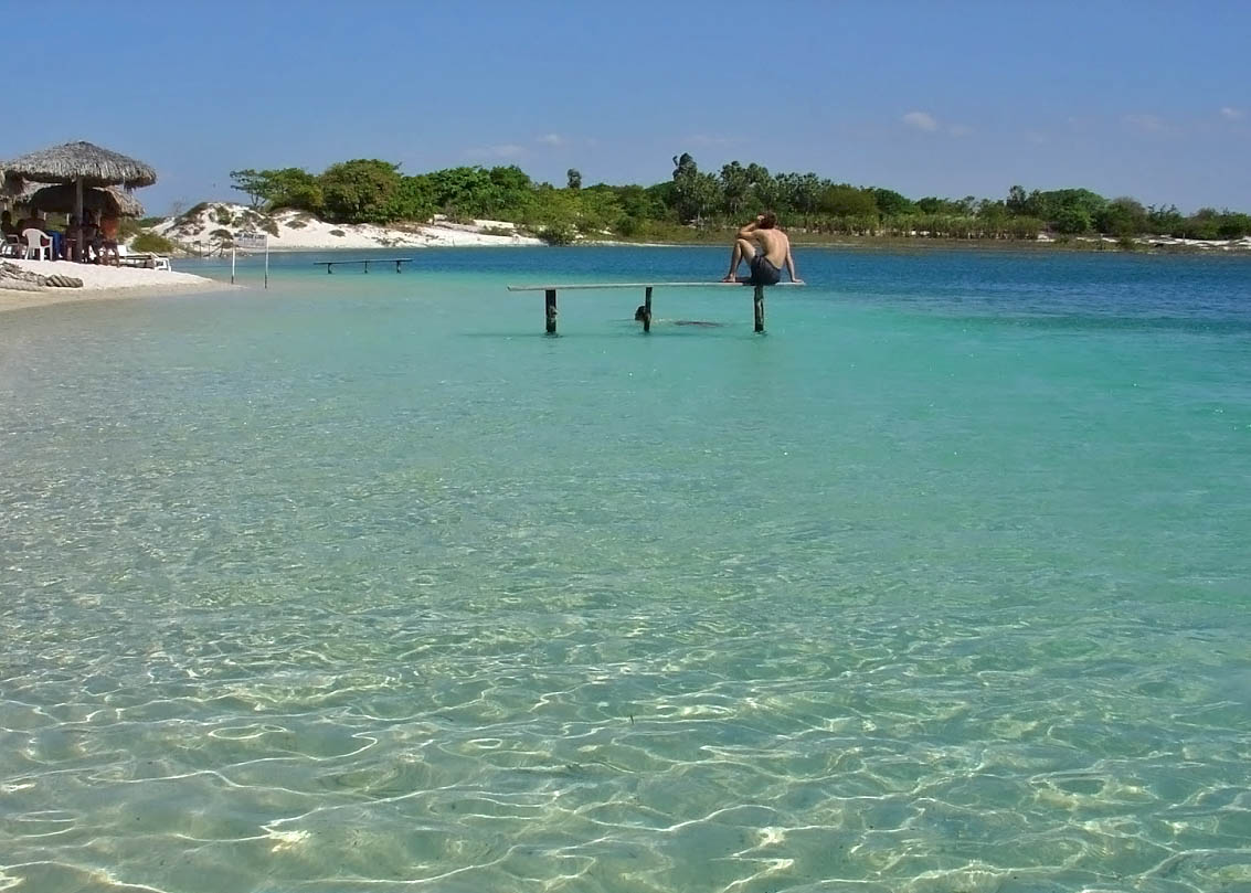 Praias Brasileiras: Lagoa Azul em Jijoca de Jericoacoara - CE