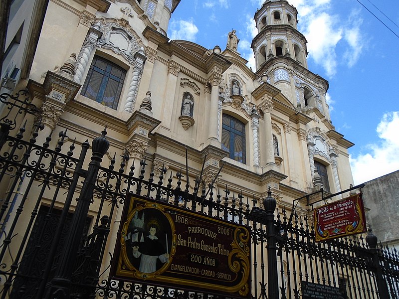 Fachada da igreja de San Pedro González Telmo | Foto: Eugenio Hansen, OFS/Creative Commons.