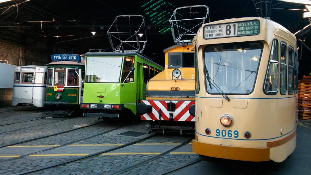 Alguns modelos deste verdadeiro museu ambulante | Foto: Asociación Amigos del Tranvía y Biblioteca Popular Federico Lacroze