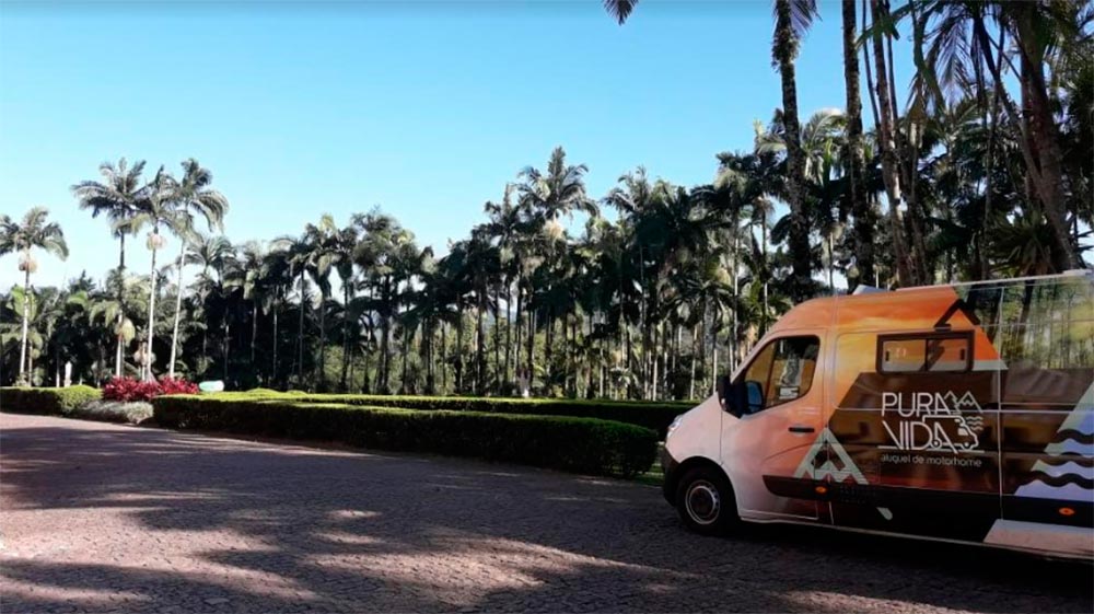 Empresas brasileiras como a Pura Vida já têm como opção o aluguel de motorhome