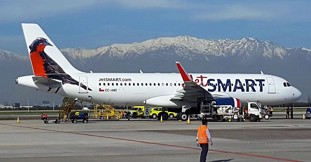 JetSmart Airbus A320 232 santiago