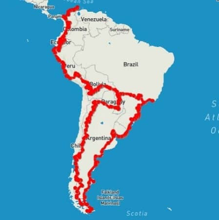 Expedição America do Sul