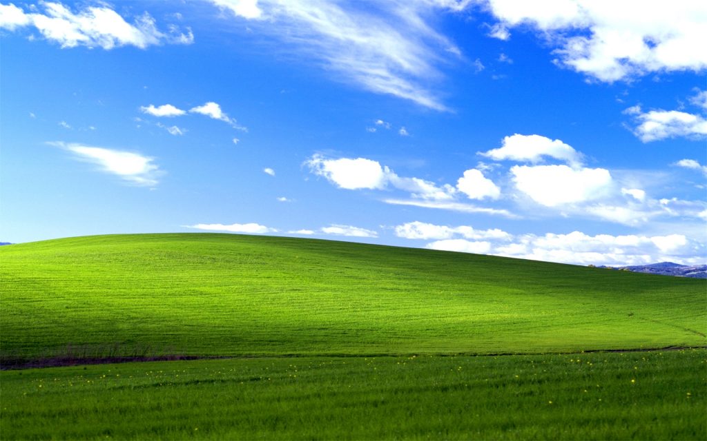 bliss windows XP - Foto: Charles O'Rear/Microsoft.