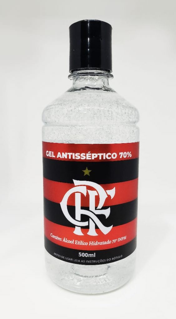 flamengo alcool gel