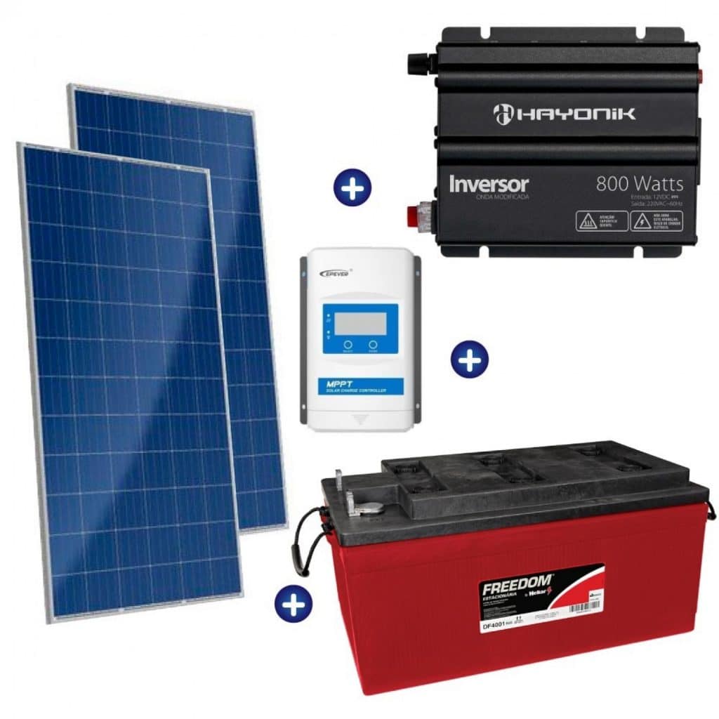 Kit Energia Solar Off Grid
