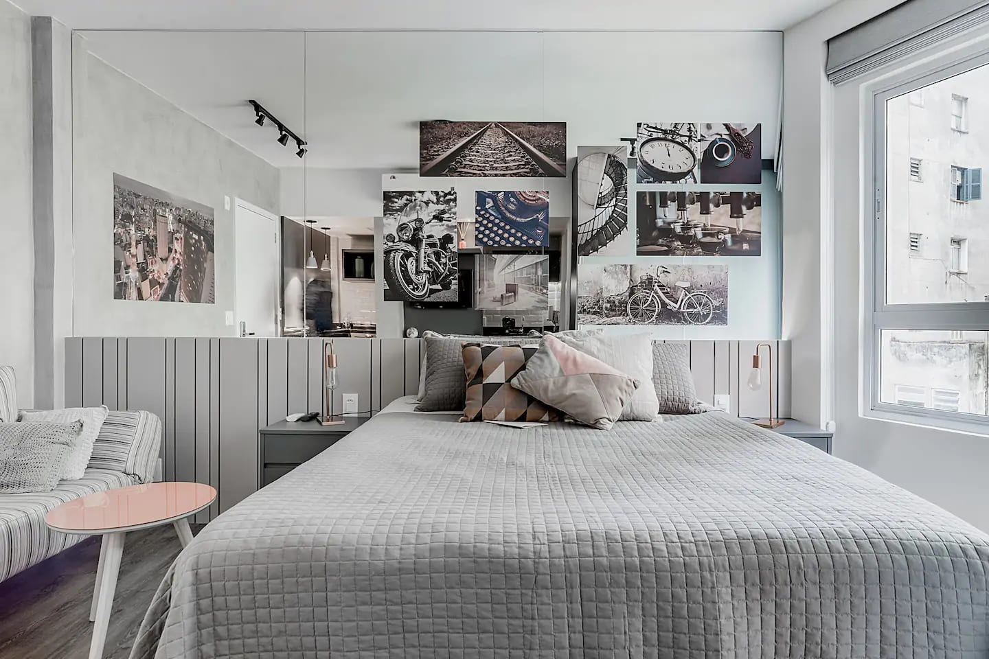 Airbnb em São Paulo: 9 apartamentos sensacionais 6 Airbnb em São Paulo: Studio com design industrial na Bela Vista