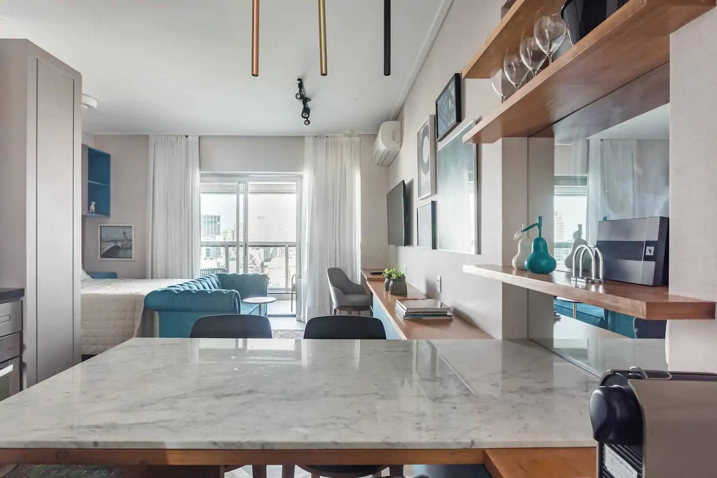 Airbnb em São Paulo: 9 apartamentos sensacionais 9 Airbnb em São Paulo: Studio sofisticado na República