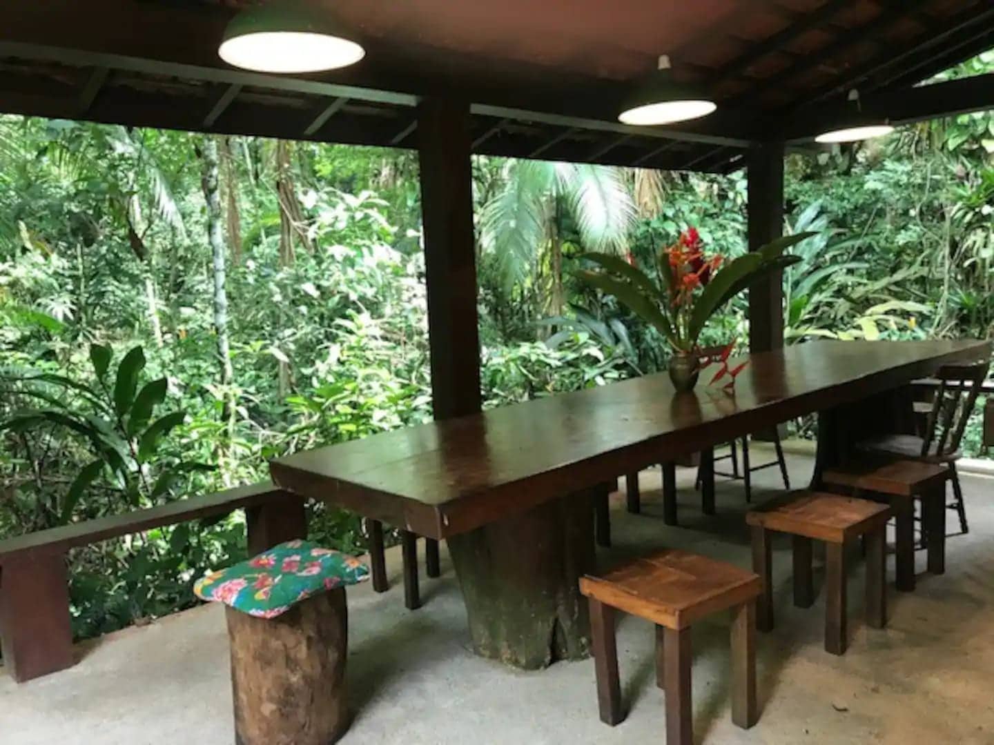 Airbnb São Sebastião: 10 opções num dos mais belos destinos do litoral norte de SP 4 Airbnb em São Sebastião - Casa aconchegante na mata com rio e praia