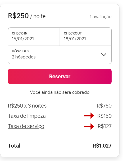 Airbnb: Tudo aquilo que ainda não te contaram sobre! 5 Airbnb: Taxas