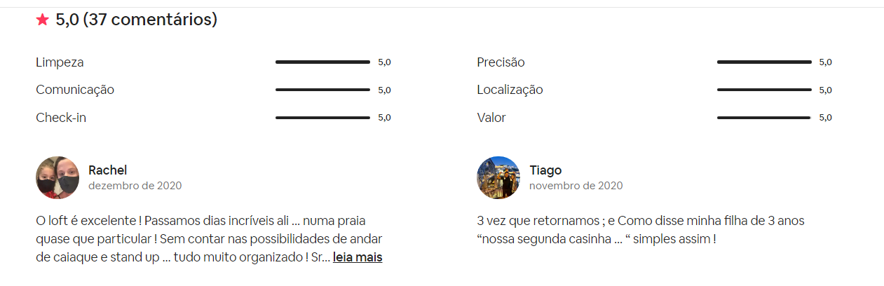 Airbnb: Tudo aquilo que ainda não te contaram sobre! 3 Airbnb: Avaliações e Comentários