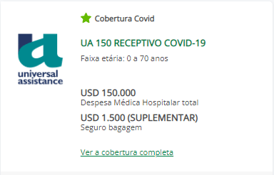 UA 150 RECEPTIVO COVID 19