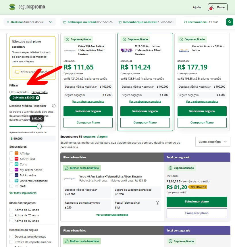seguro viagem internacional simulacao001