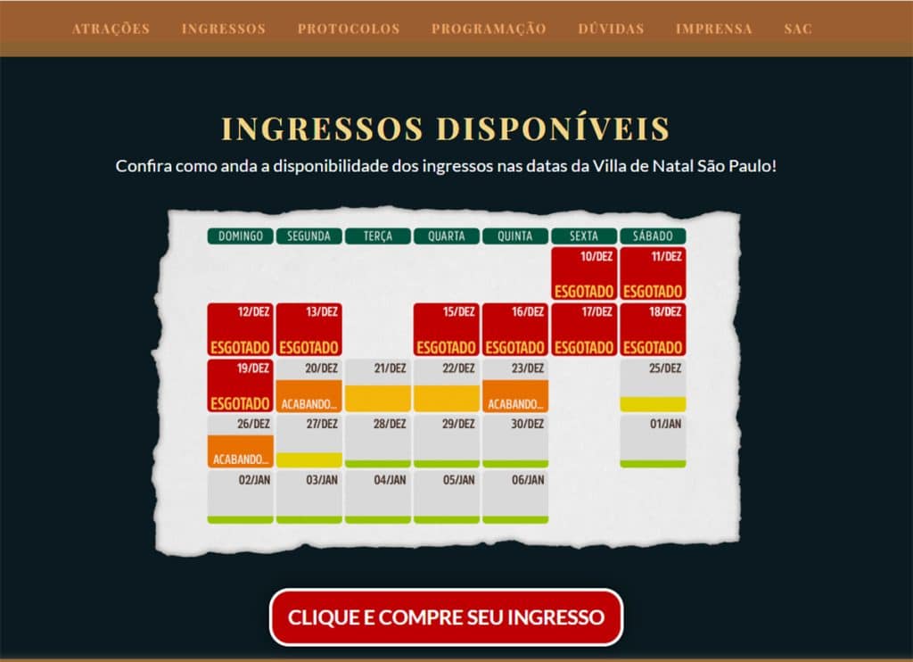 villadenatal ingressos