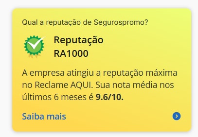 seguros promo reputacao reclame aqui
