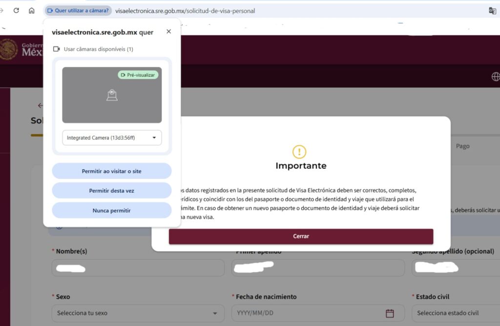 como tirar visto eletronico mexico 04 1