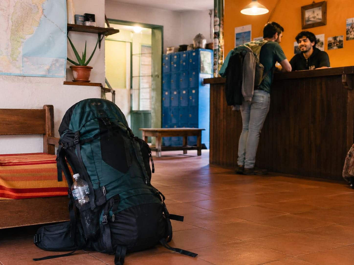 Hospedagem barata na Argentina para mochileiros.