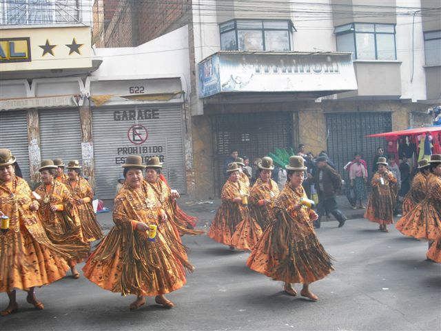 Apresentação folcloríca La Paz - Bolívia