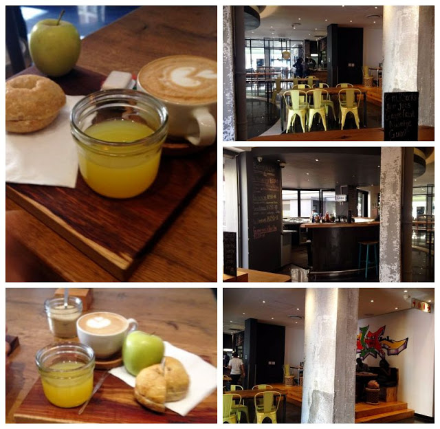 Café da manhã do Once in Joburg no Migration