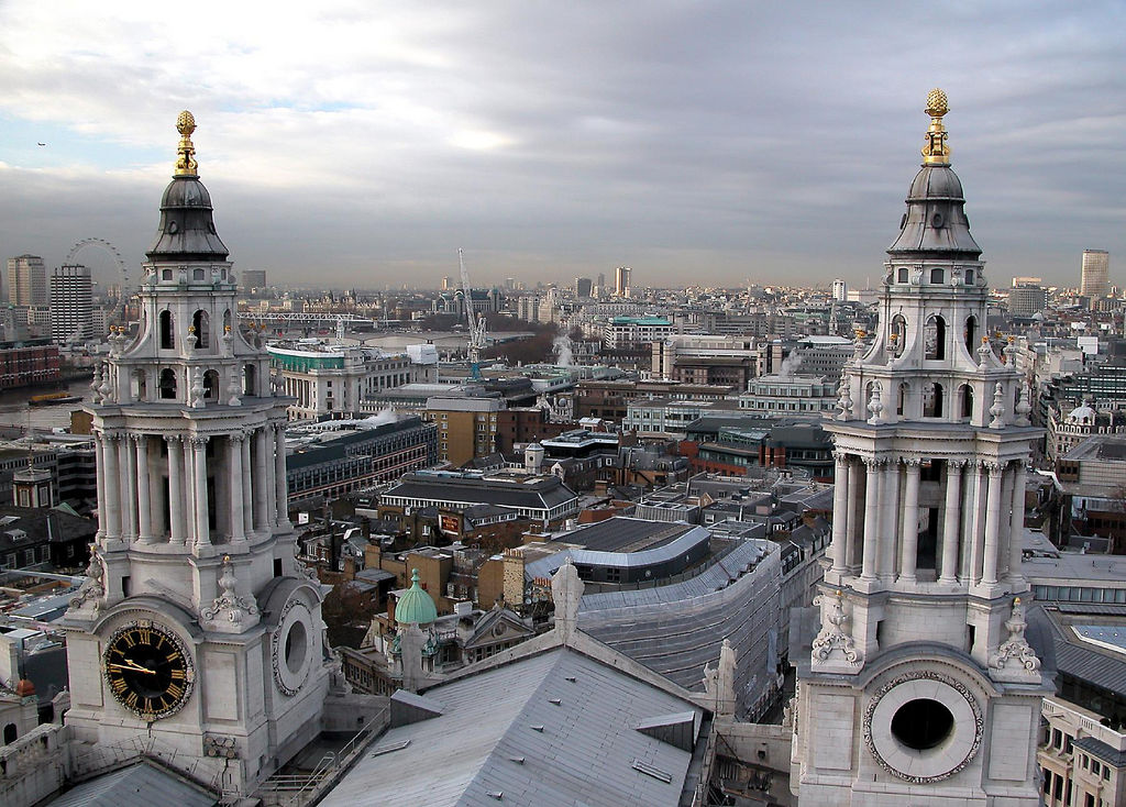 View from St Paul's Cathedral, London