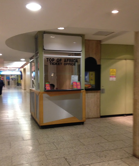 Guichê onde compra-se o ingresso para o Carlton Centre