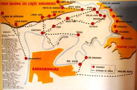 Mapa da Rota das Emoções