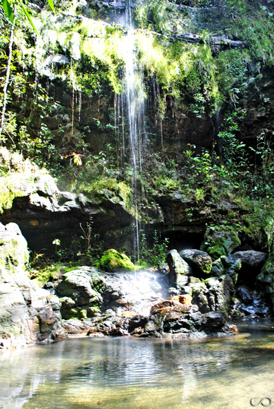 Cachoeira das Loquinhas - Poço Esmeralda (Alto Paraíso - GO)