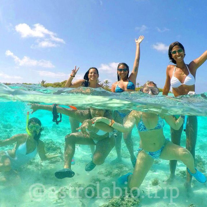 Meninas super legais que conheci lá.