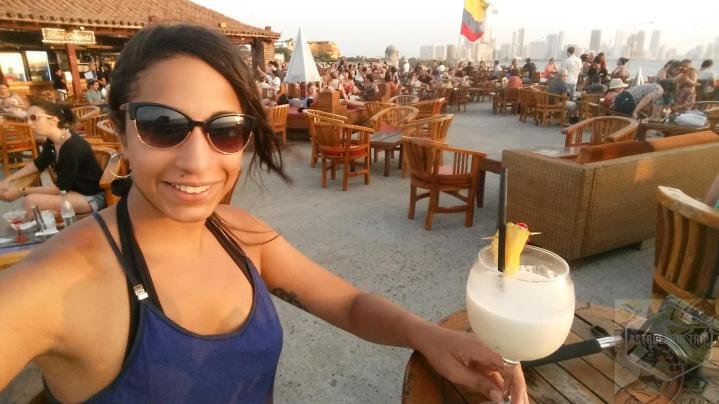 Piña Colada no Café del Mar