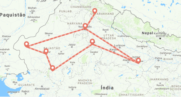 india map