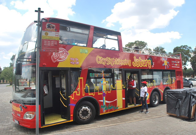 Café City Sightseeing Joburg - Ônibus turístico panorâmico de Joanesburgo