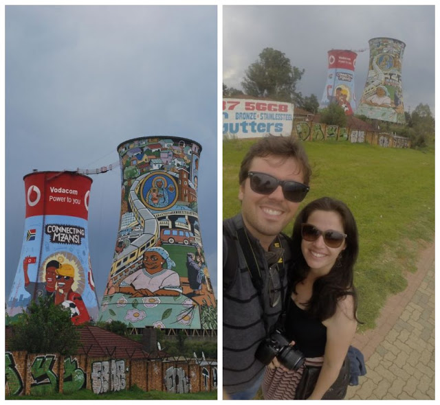 Orlando Tower Joanesburgo - Já foi torre de energia e atualmente é ponto de salto de bungee jump. São 100 metros de altura