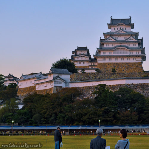 Jardins ao redor do Castelo de Himeji