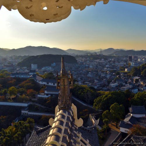 Vista do topo do Castelo de Himeji