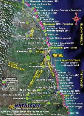 5 dias no Rio Grande do Norte - Natal, Maracajaú, Pipa e São Miguel do Gostoso - Rio Grande do Norte 5 dias no Rio Grande do Norte - Natal, Maracajaú, Pipa e São Miguel do Gostoso - Rio Grande do Norte