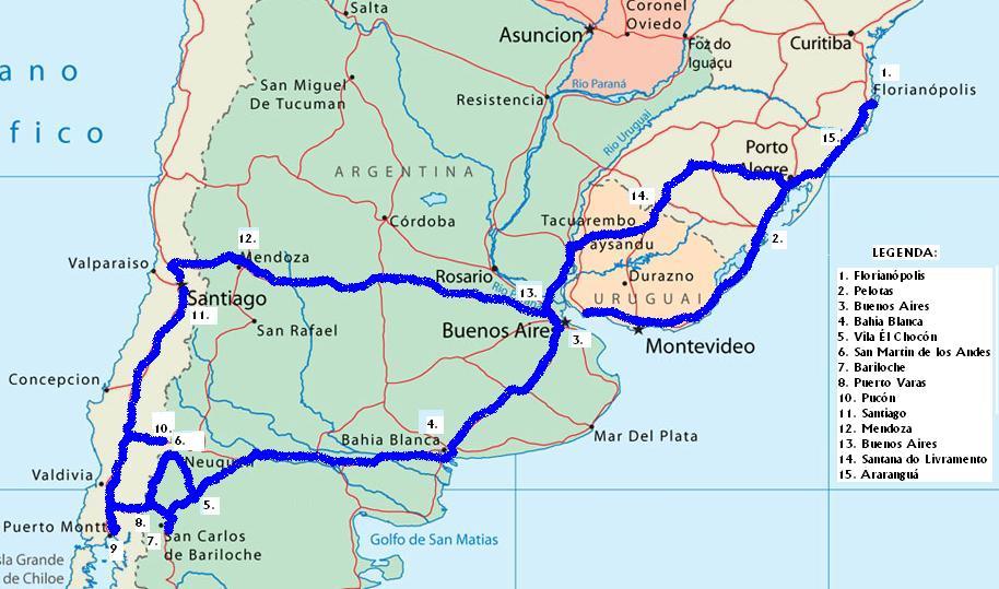 Uruguai, Buenos Aires e Sul do Brasil – 32 dias - Viaje de Carro