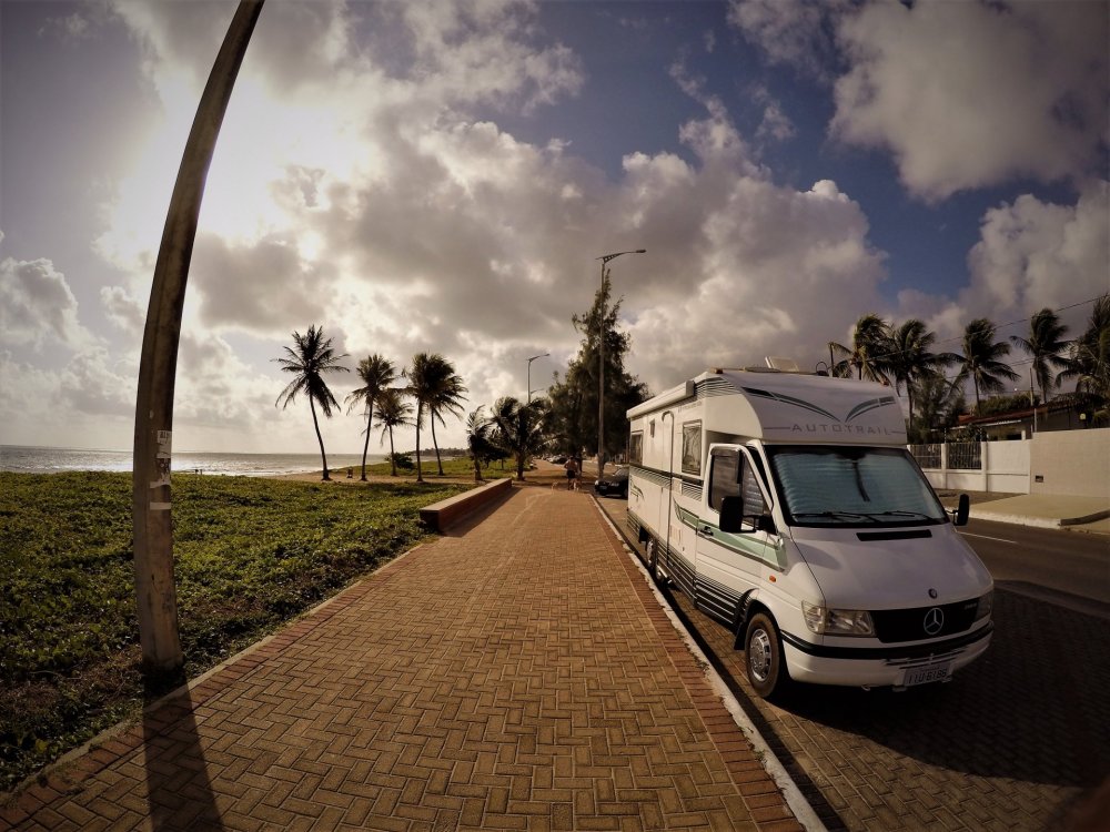Praia do Bessa em João Pessoa, Paraíba. 2017