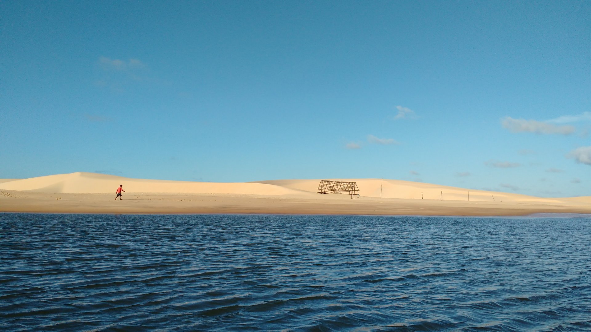 Areia movediça, Delta do rio Parnaiba - Parnaíba PI