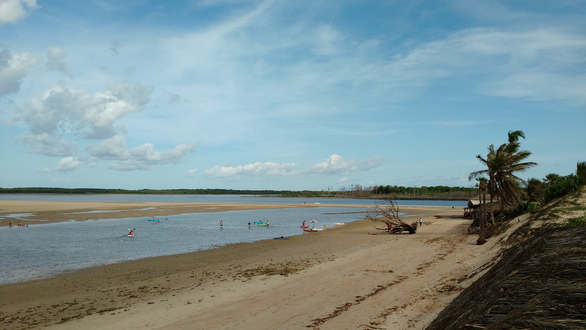 Areia movediça, Delta do rio Parnaiba - Parnaíba PI