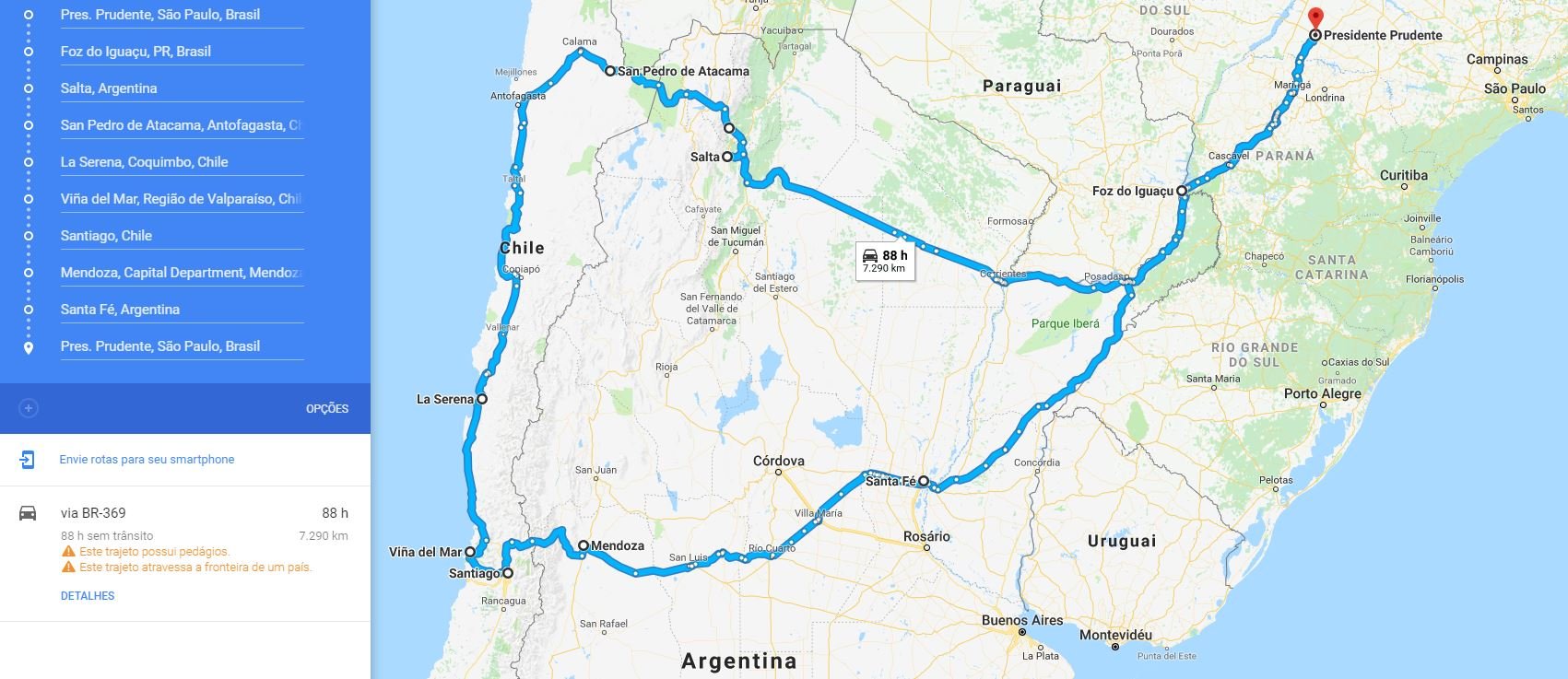 QUANTO GASTAMOS NA NOSSA VIAGEM DE CARRO PARA A ARGENTINA 