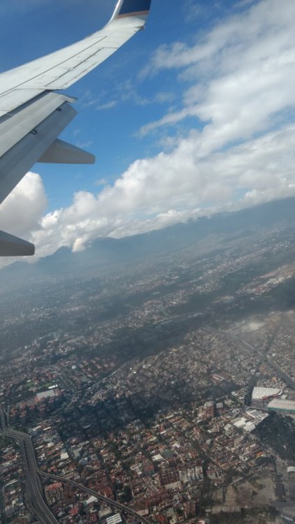 Vista da cidade próximo ao aeroporto