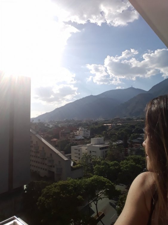 Caracas vista do hotel VIP Caracas, altamira