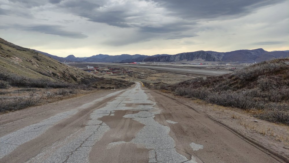 Estrada velha de Kangerlussuaq